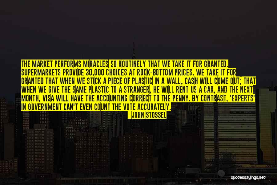 Got Visa Quotes By John Stossel