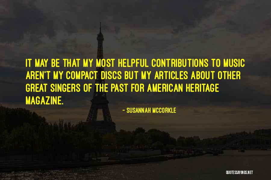 Gotente Quotes By Susannah McCorkle Gotente Quotes By Susannah McCorkle