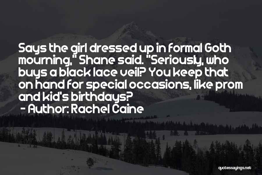 Goth Girl Quotes By Rachel Caine