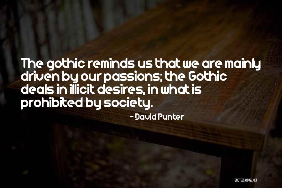 Gothic 2 Best Quotes By David Punter