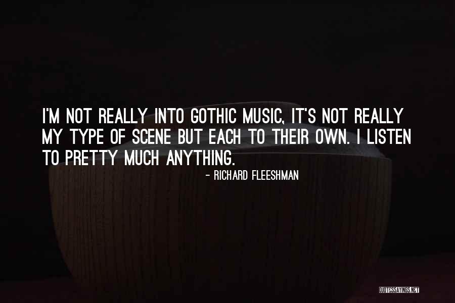 Gothic 2 Best Quotes By Richard Fleeshman