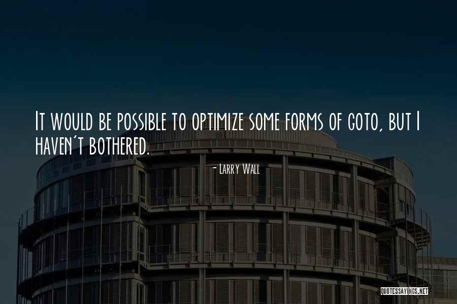 Goto Quotes By Larry Wall