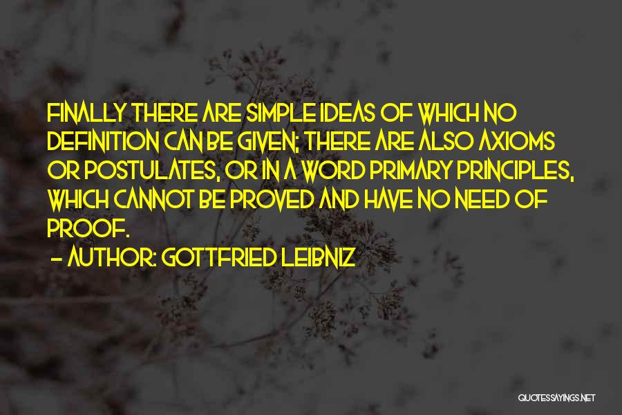 Gottfried Leibniz Quotes 208011