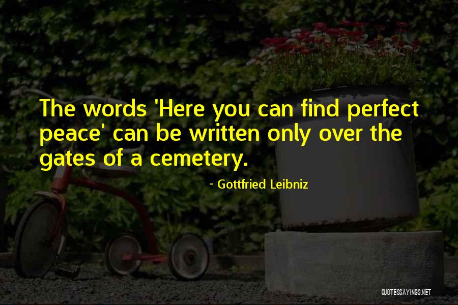 Gottfried Leibniz Quotes 2186717