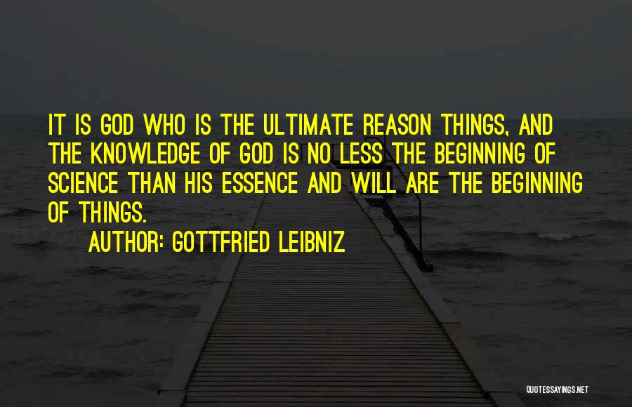 Gottfried Leibniz Quotes 663143