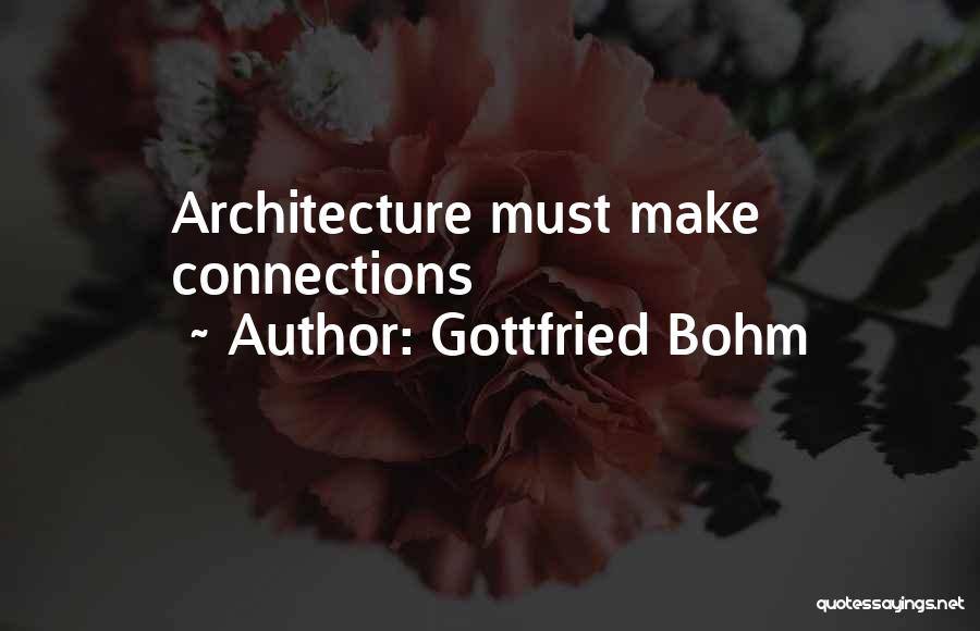 Gottfried Quotes By Gottfried Bohm