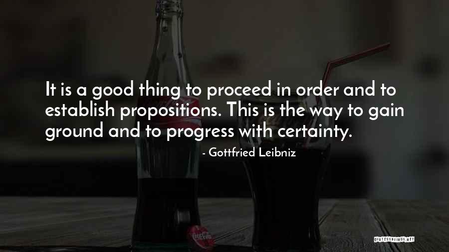 Gottfried Quotes By Gottfried Leibniz