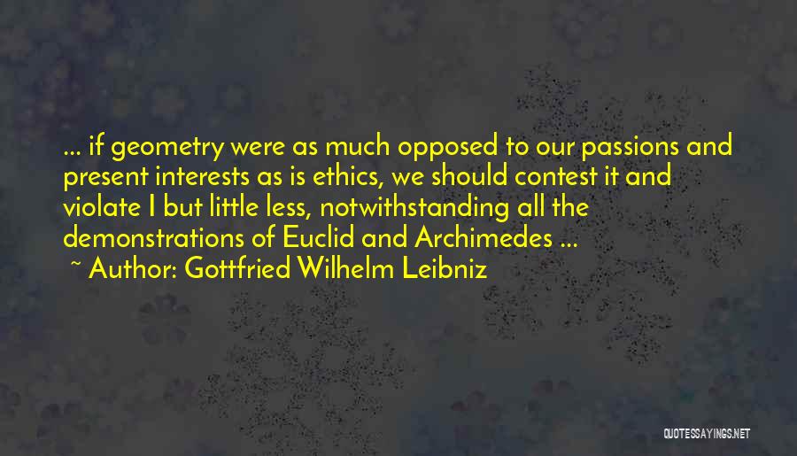 Gottfried Wilhelm Leibniz Quotes 1607934