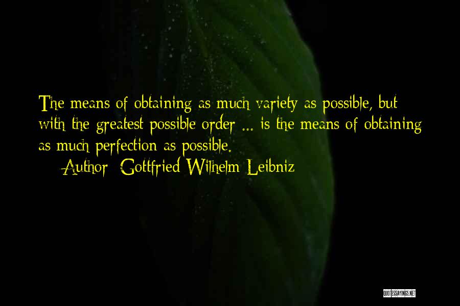 Gottfried Wilhelm Leibniz Quotes 2210080