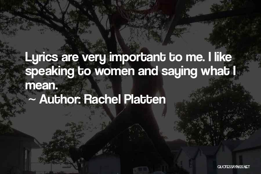 Gottmann Candy Quotes By Rachel Platten