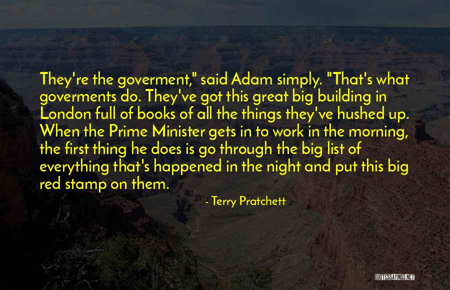 Goverments Quotes By Terry Pratchett