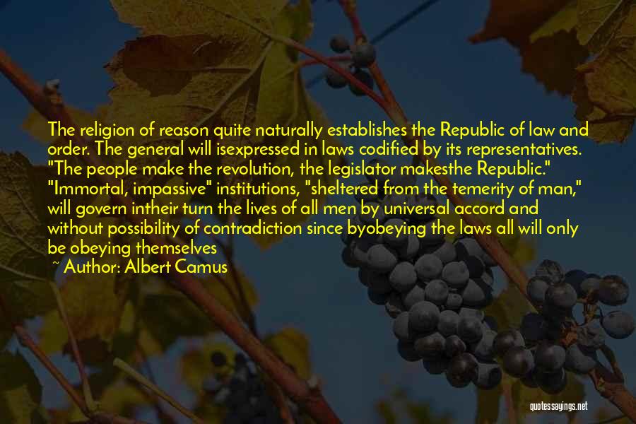 Govern Themselves Quotes By Albert Camus