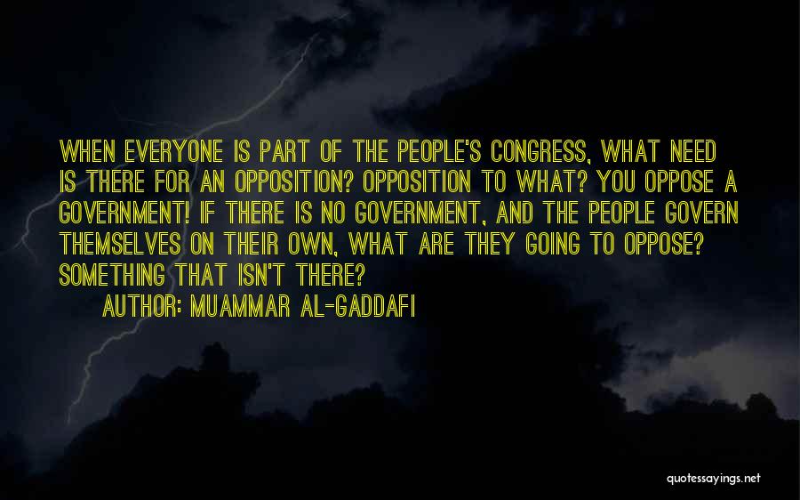 Govern Themselves Quotes By Muammar Al-Gaddafi