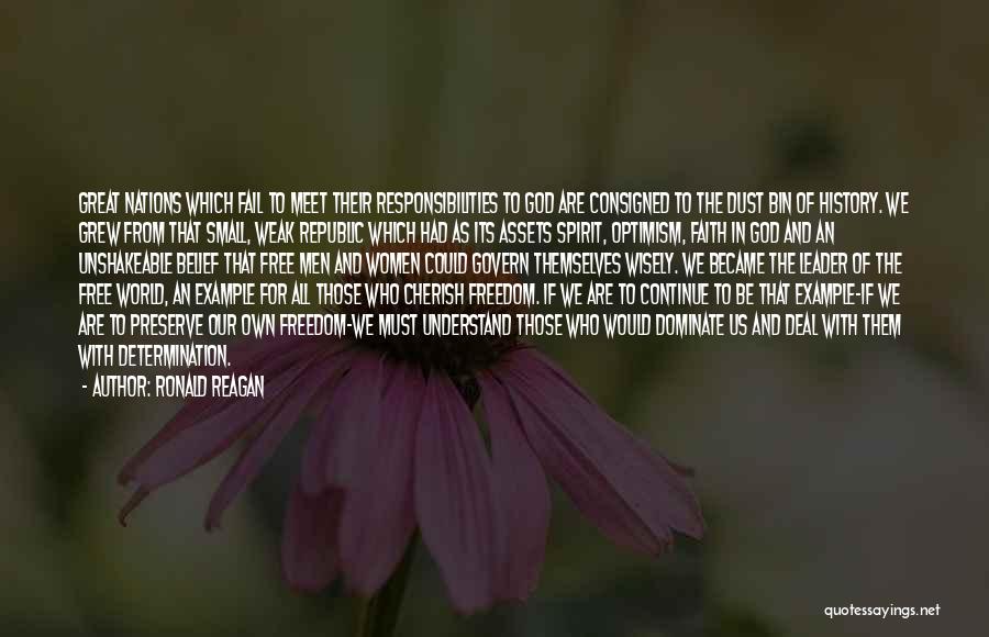 Govern Themselves Quotes By Ronald Reagan