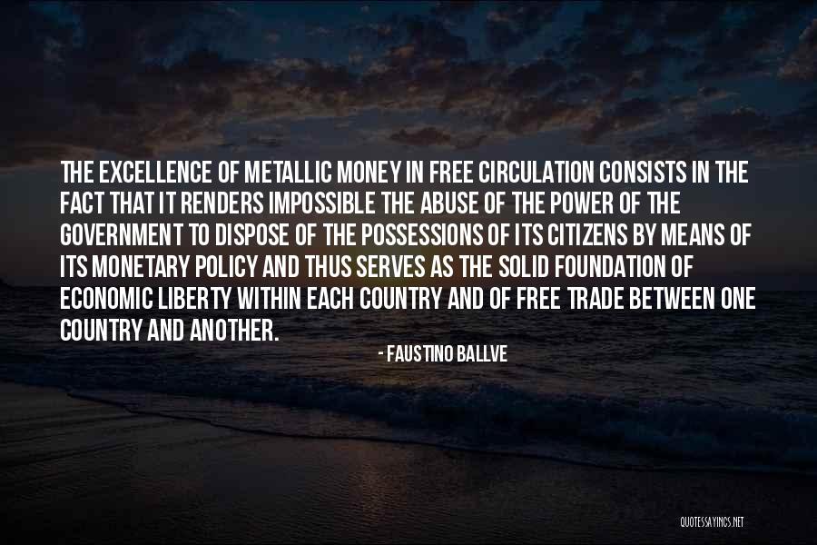 Government Abuse Of Power Quotes By Faustino Ballve