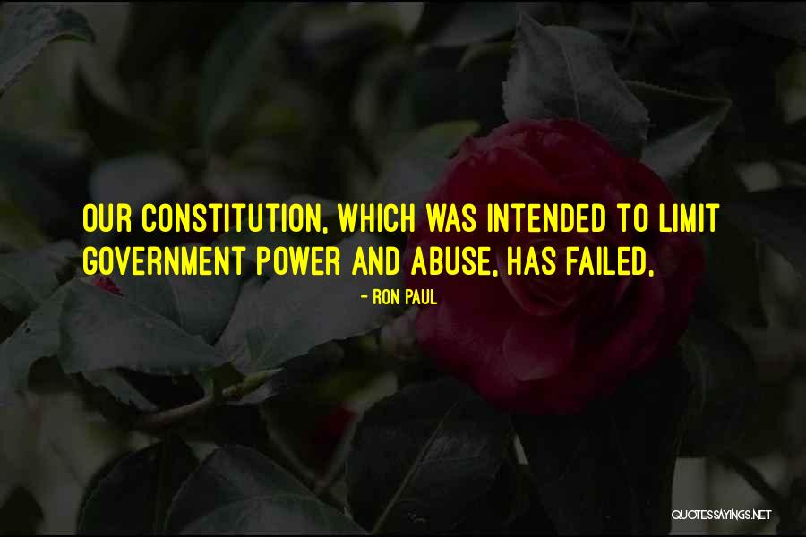 Government Abuse Quotes By Ron Paul Government Abuse Quotes By Ron Paul
