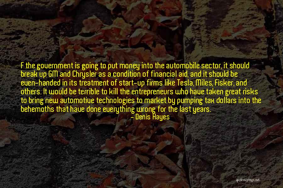 Government Aid Quotes By Denis Hayes Government Aid Quotes By Denis Hayes