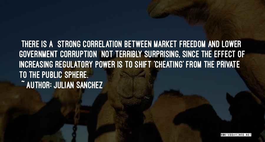 Government And Corruption Quotes By Julian Sanchez