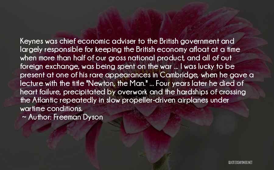 Government And Economy Quotes By Freeman Dyson