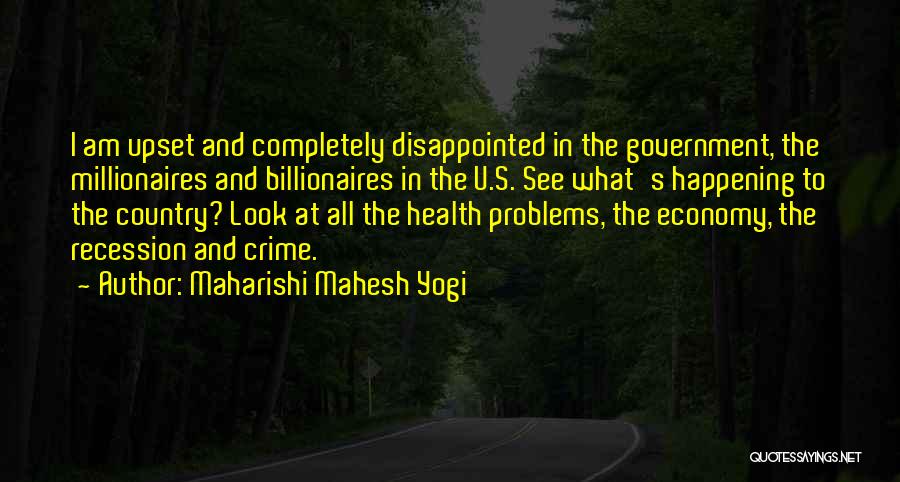 Government And Economy Quotes By Maharishi Mahesh Yogi