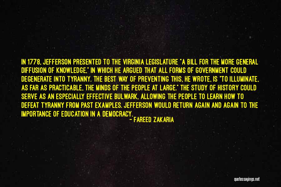 Government And Education Quotes By Fareed Zakaria