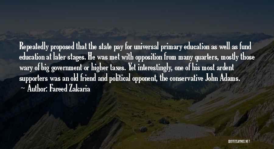 Government And Education Quotes By Fareed Zakaria