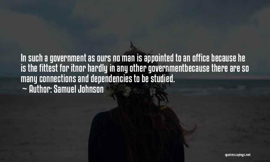 Government And Politics Quotes By Samuel Johnson