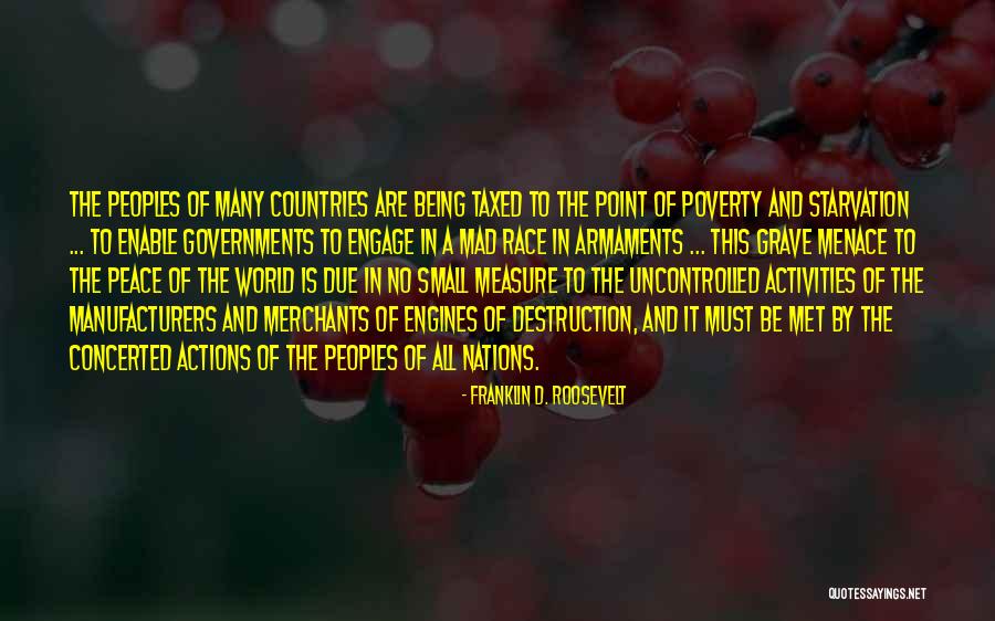 Government And Poverty Quotes By Franklin D. Roosevelt