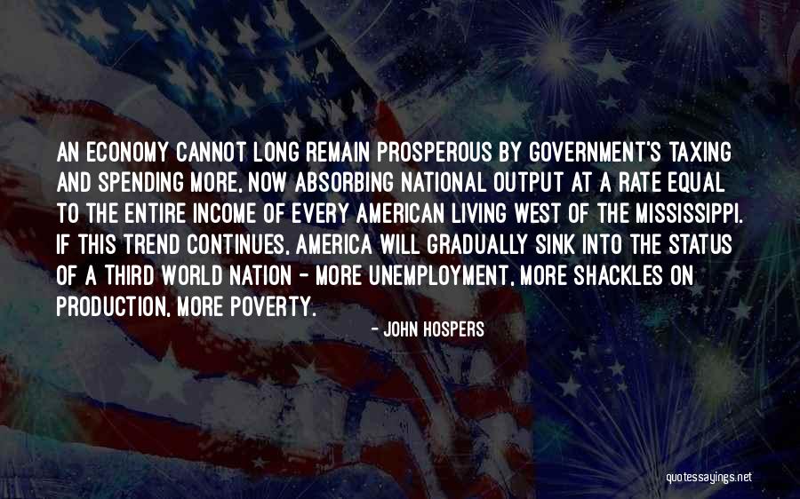 Government And Poverty Quotes By John Hospers