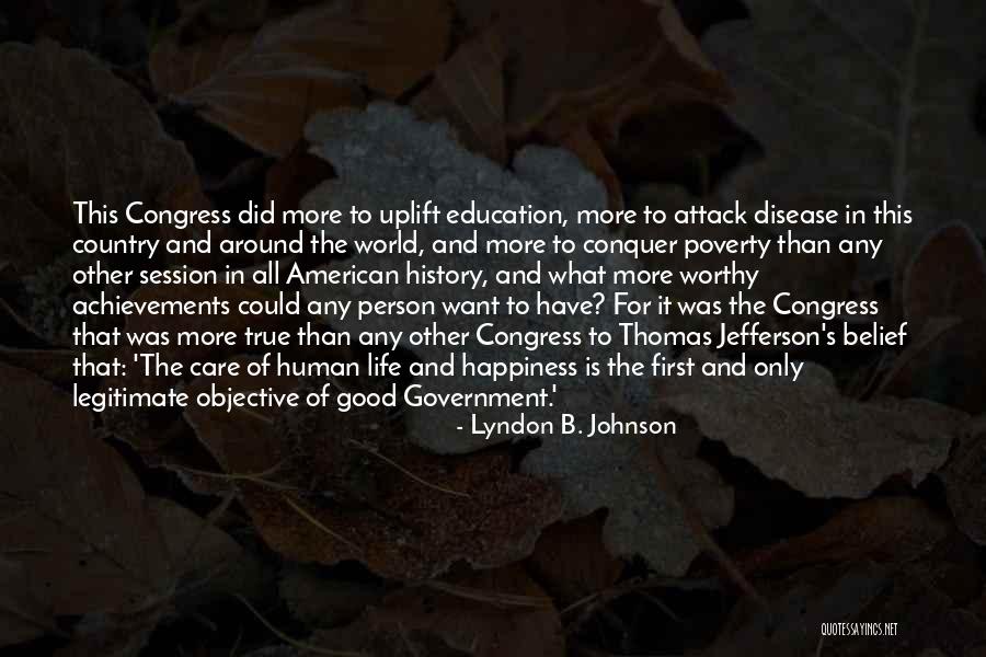 Government And Poverty Quotes By Lyndon B. Johnson