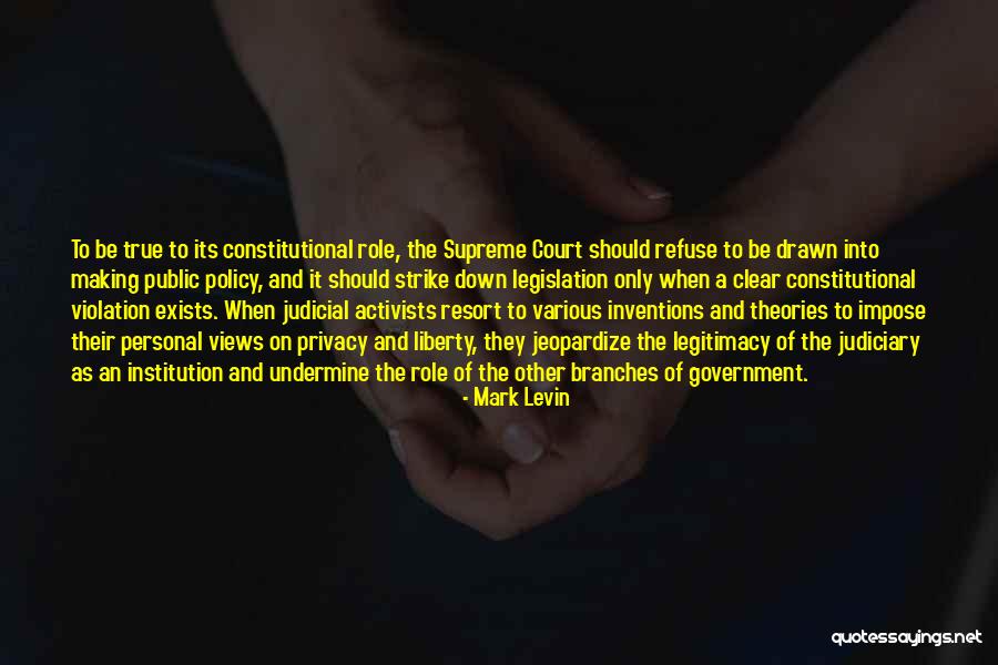 Government And Privacy Quotes By Mark Levin