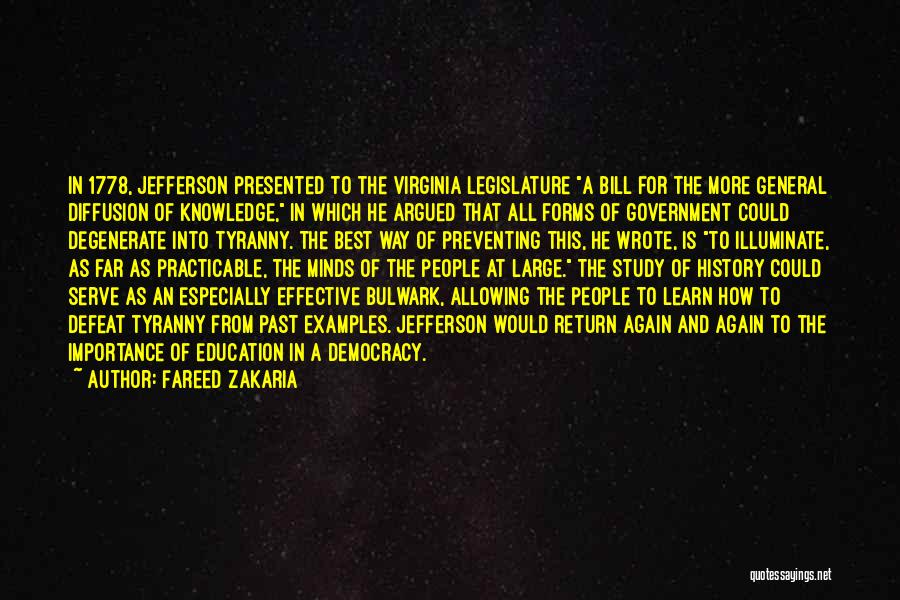 Government And Tyranny Quotes By Fareed Zakaria