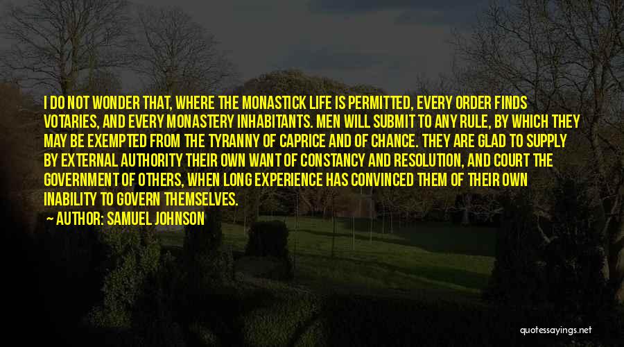 Government And Tyranny Quotes By Samuel Johnson