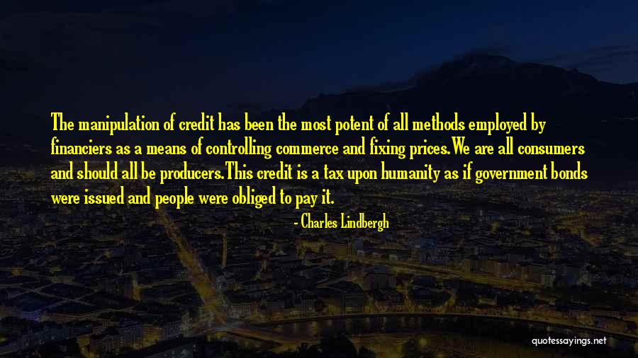 Government Bonds Quotes By Charles Lindbergh