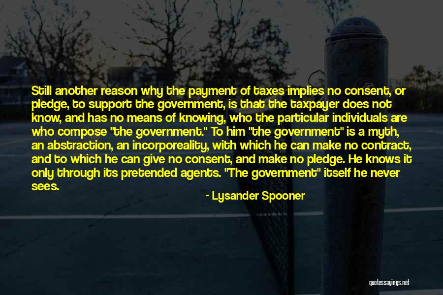 Government Contract Quotes By Lysander Spooner Government Contract Quotes By Lysander Spooner