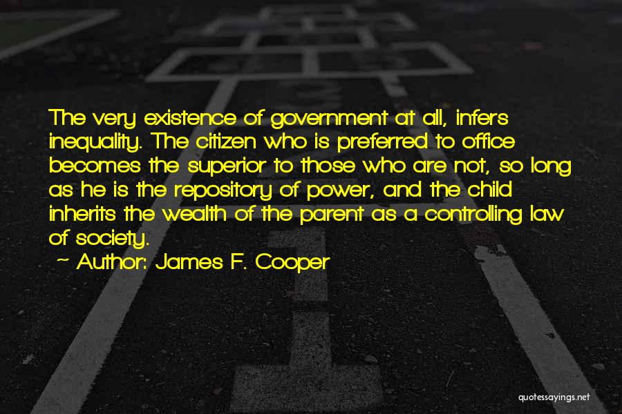 Government Controlling Us Quotes By James F. Cooper