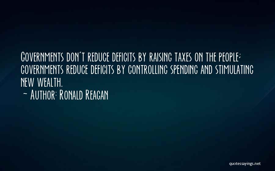 Government Controlling Us Quotes By Ronald Reagan