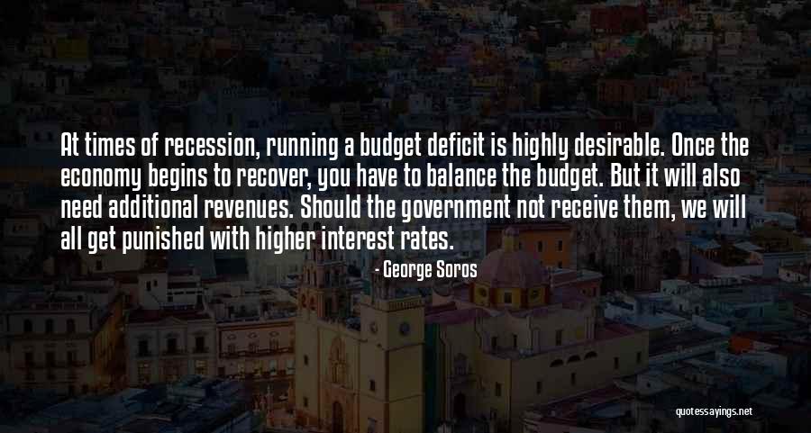 Government Deficit Quotes By George Soros