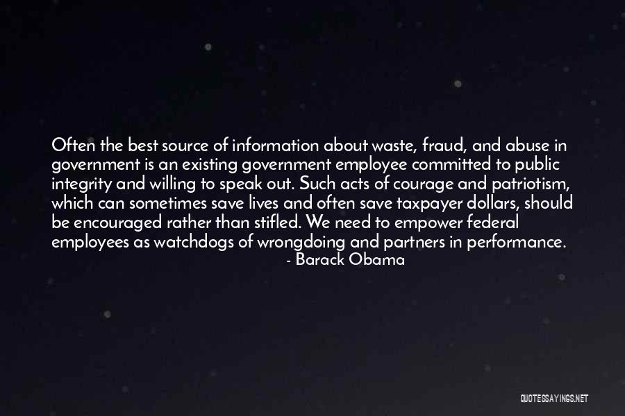 Government Employees Quotes By Barack Obama