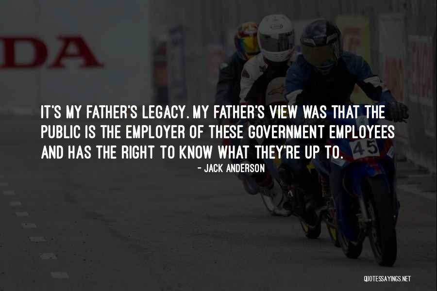 Government Employees Quotes By Jack Anderson