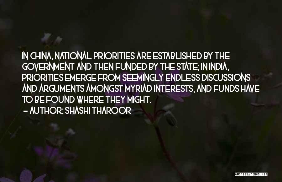 Government Funds Quotes By Shashi Tharoor