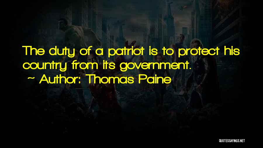 Government Funny Quotes By Thomas Paine