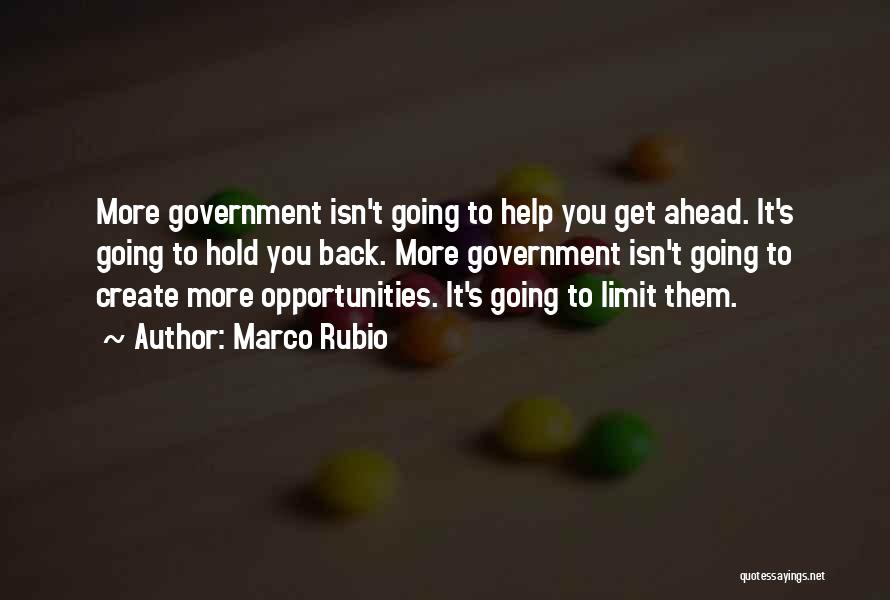 Government Help Quotes By Marco Rubio