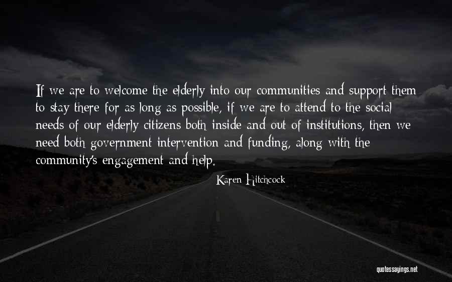 Government Intervention Quotes By Karen Hitchcock Government Intervention Quotes By Karen Hitchcock