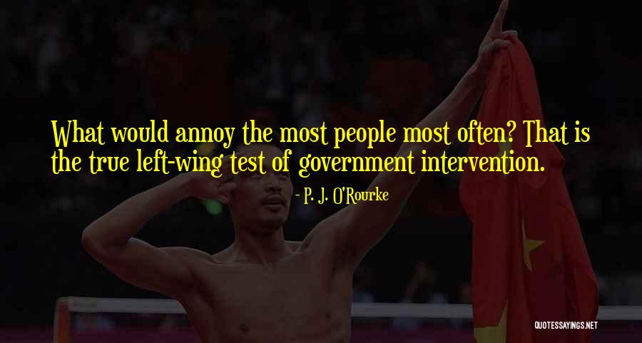 Government Intervention Quotes By P. J. O'Rourke Government Intervention Quotes By P. J. O'Rourke