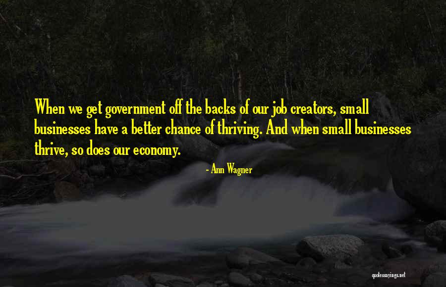 Government Job Quotes By Ann Wagner