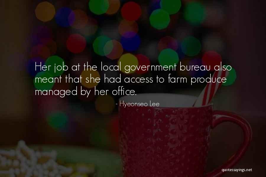 Government Job Quotes By Hyeonseo Lee