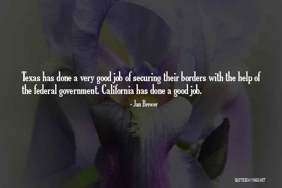 Government Job Quotes By Jan Brewer