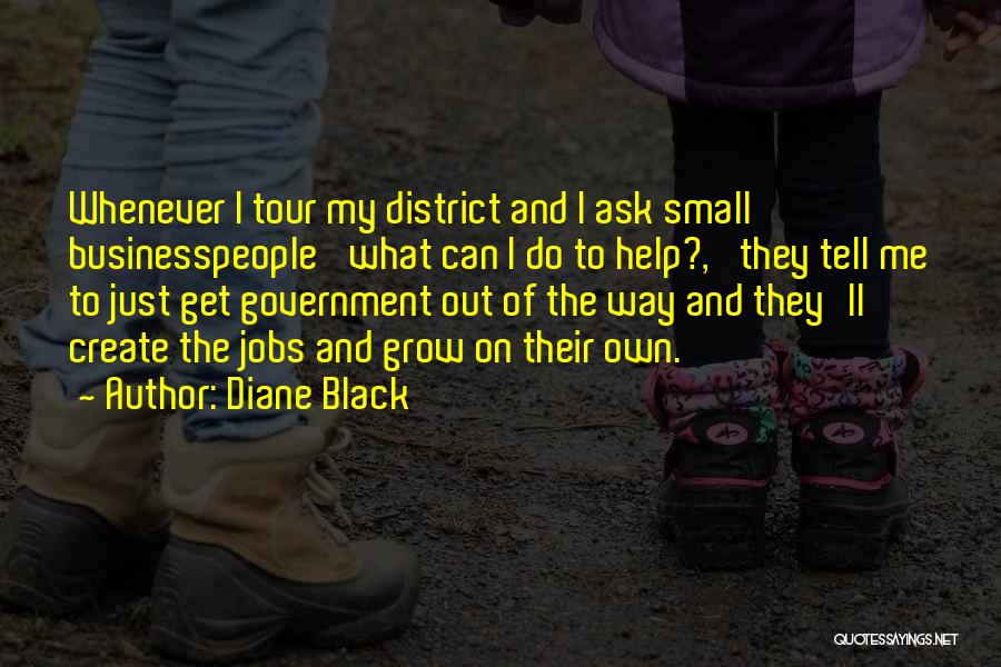 Government Jobs Quotes By Diane Black