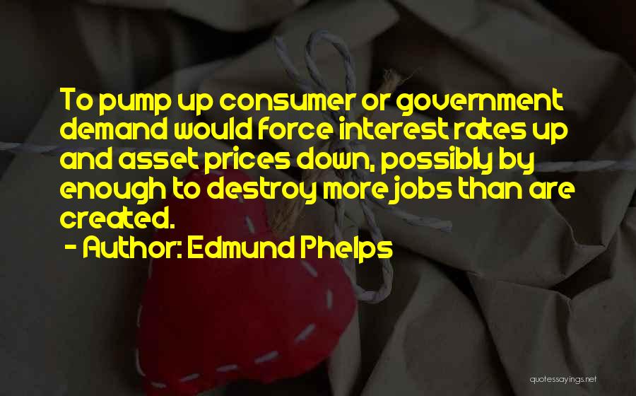 Government Jobs Quotes By Edmund Phelps
